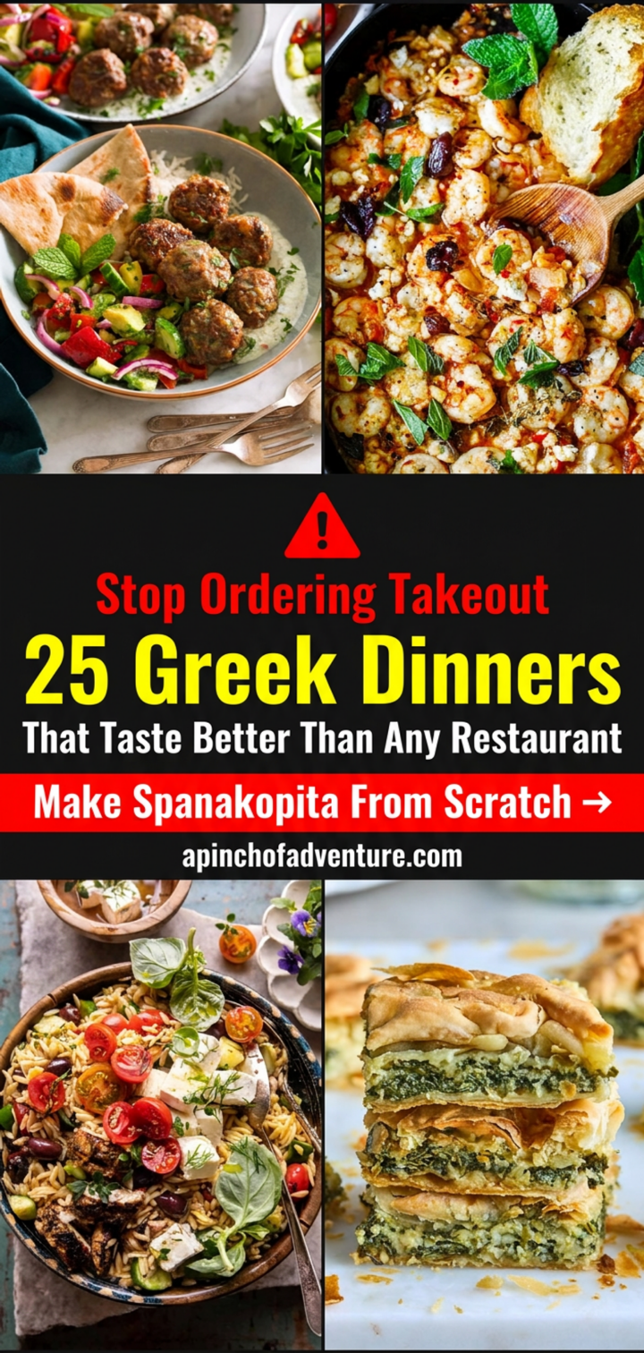Simple Greek Family Dinners: Fresh Flavors, Fast Recipes